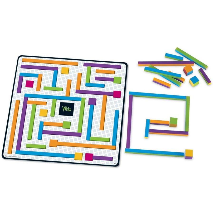 ボードゲーム 英語 アメリカ LER9279 Learning Resources iTrax Critical Thinking Game - 69 Pieces, Agの画像