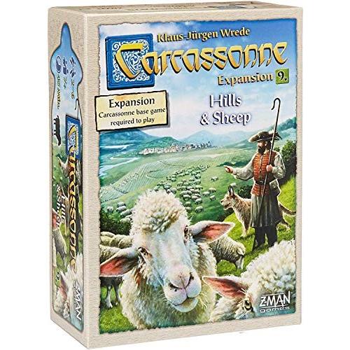 ボードゲーム 英語 アメリカ ZM7819 Carcassonne Hills \u0026 Sheep Board Game EXPANSION - Manage Flocks,