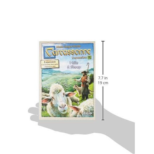 ボードゲーム 英語 アメリカ ZM7819 Carcassonne Hills \u0026 Sheep Board Game EXPANSION - Manage Flocks,_3