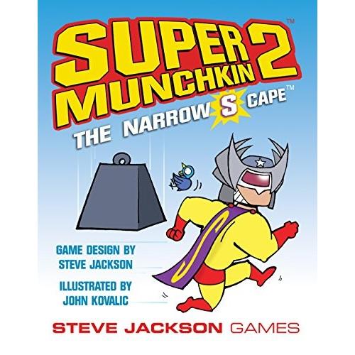 ゲーム盤手合わせ 英語 亜米利加 SJG01445 Steve Jackson Games Super Munchkin 2 ? The Narrow S Cape Car