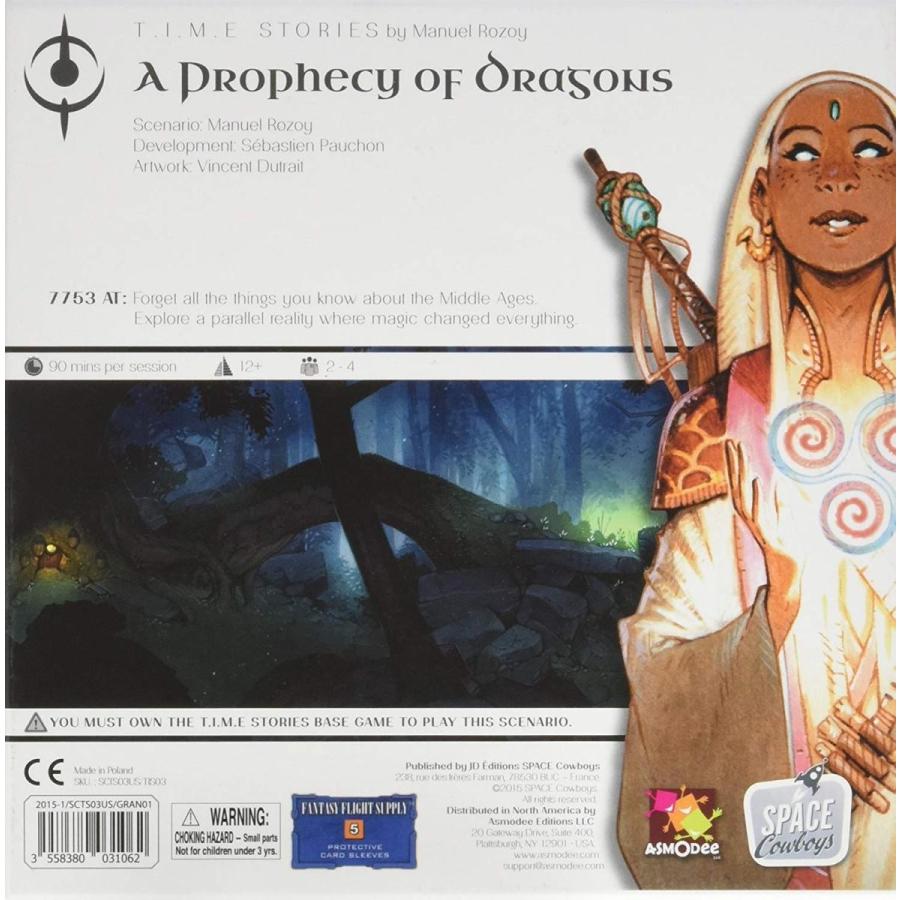 ボードゲーム 英語 アメリカ TS03US-ASM TIME Stories A Prophecy of Dragons EXPANSION - Uncover an Alの画像