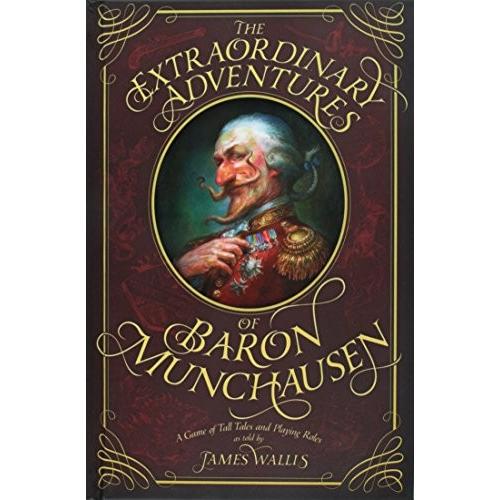 ボードゲーム 英語 アメリカ WA01 The Extraordinary Adventures of Baron Munchausen｜maniacs-shop