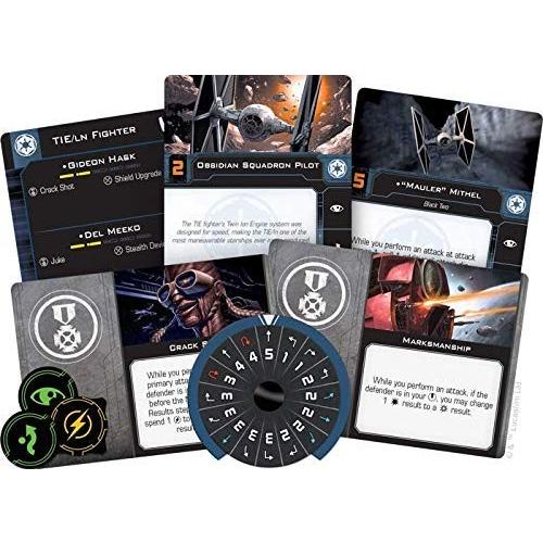 ボードゲーム 英語 アメリカ SWZ14 Star Wars X-Wing 2nd Edition Miniatures Game TIE/In Fighter EXPANの画像