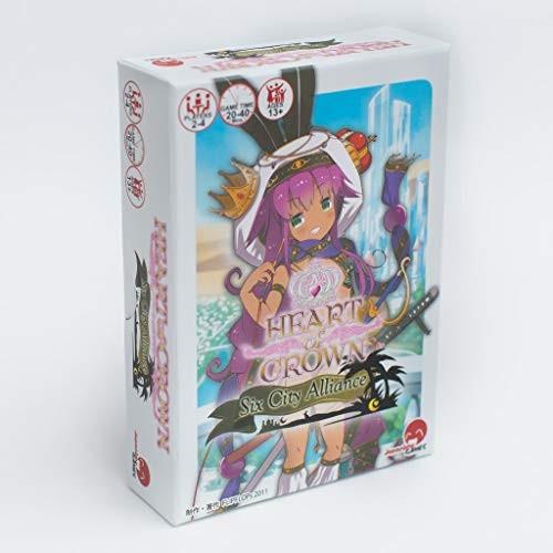ボードゲーム 英語 アメリカ JPG153 Japanime Games Heart of Crown: Six City Alliance Expansion