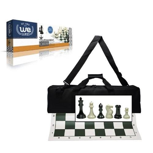 ボードゲーム 英語 アメリカ 101222 Wood Expressions Deluxe Tournament Chess Set with Canvas Bag and｜maniacs-shop