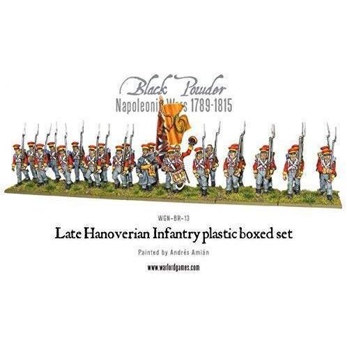 ボードゲーム 英語 アメリカ WGN-BR-13 Black Powder Late Napoleonic Hanoverian Line Infantry Regimenの画像