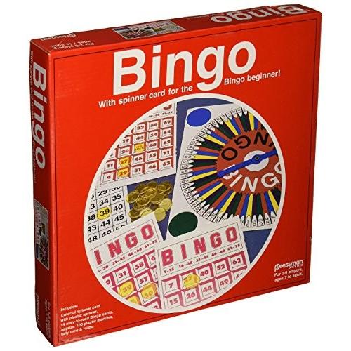 ボードゲーム 英語 アメリカ 10047 Pressman Toy Bingo in Red Box