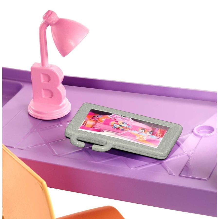 バービー バービー人形 FXG52 Barbie Doll & Furniture Set， Loft Bed with Transforming Bunk Beds_10