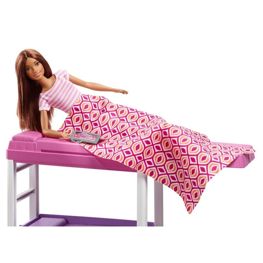 バービー バービー人形 FXG52 Barbie Doll & Furniture Set， Loft Bed with Transforming Bunk Beds_2