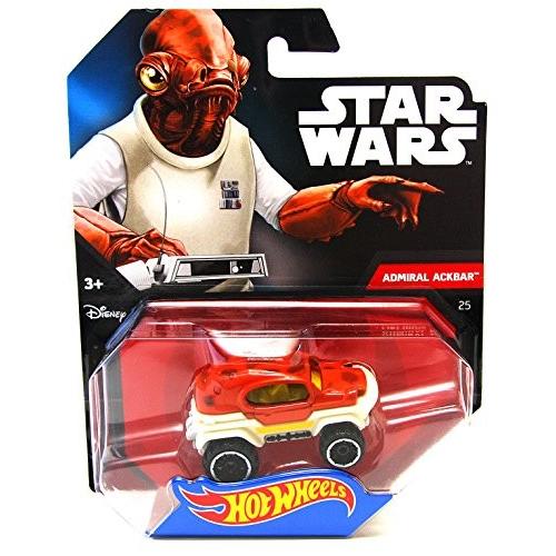 ホットウィール マテル ミニカー DJL68 Hot Wheels Star Wars Character Car， Admiral Ackbar