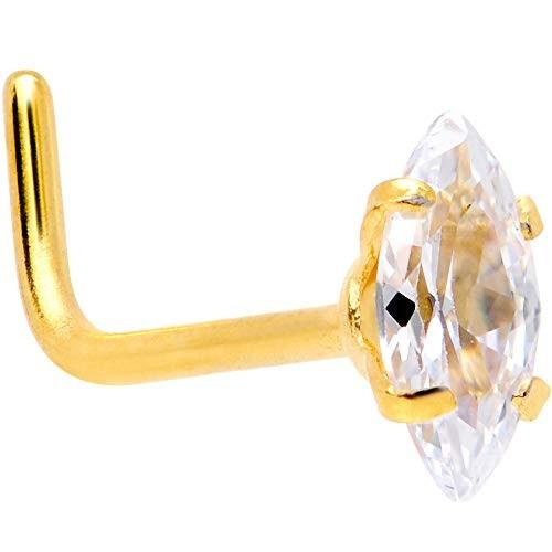 ボディキャンディー ボディピアス アメリカ 64364 Body Candy Womens 20G 6mm 316L Golden Tone S