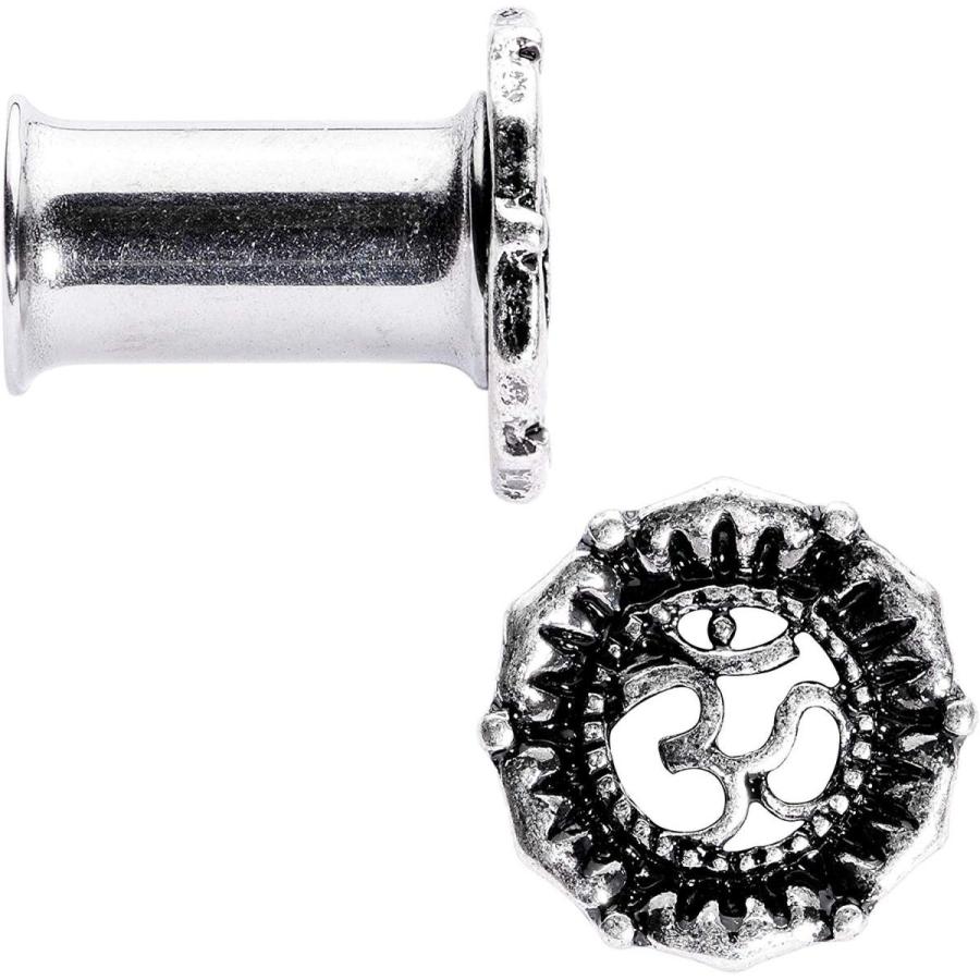 ボディキャンディー ボディピアス アメリカ 64182-2 Body Candy 2Pc Steel 6mm Double Flare Tunn_1