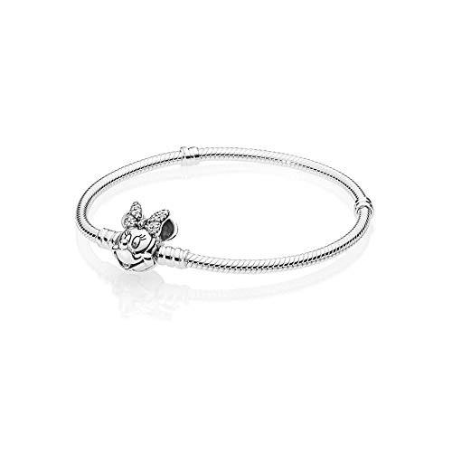 公式店舗 パンドラ ブレスレット アクセサリー cz 17 Pandora Disney Shimmering Minnie Portrait 驚きの値段 Www Ladislexia Net