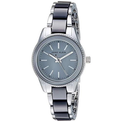 腕時計 アンクライン レディース AK/3213GYSV Anne Klein Women's Resin Bracelet Watch