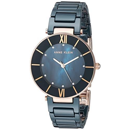 腕時計 アンクライン レディース AK/3266NVRG Anne Klein Women's Japanese-Quartz Dress Watch with C｜maniacs-shop