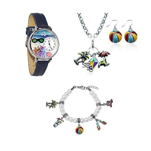 腕時計 気まぐれなかわいい プレゼント WJS-1500S-4WBNESET Whimisical Gifts Summer Fun Watch & J