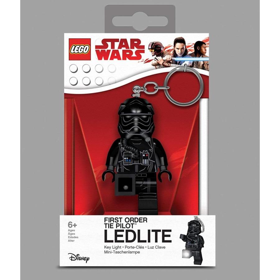 レゴ スターウォーズ KE113 LEGO Star Wars Tie Fighter Pilot LED Keychain Light - 3 Inch Tall Figure (K｜maniacs-shop｜04