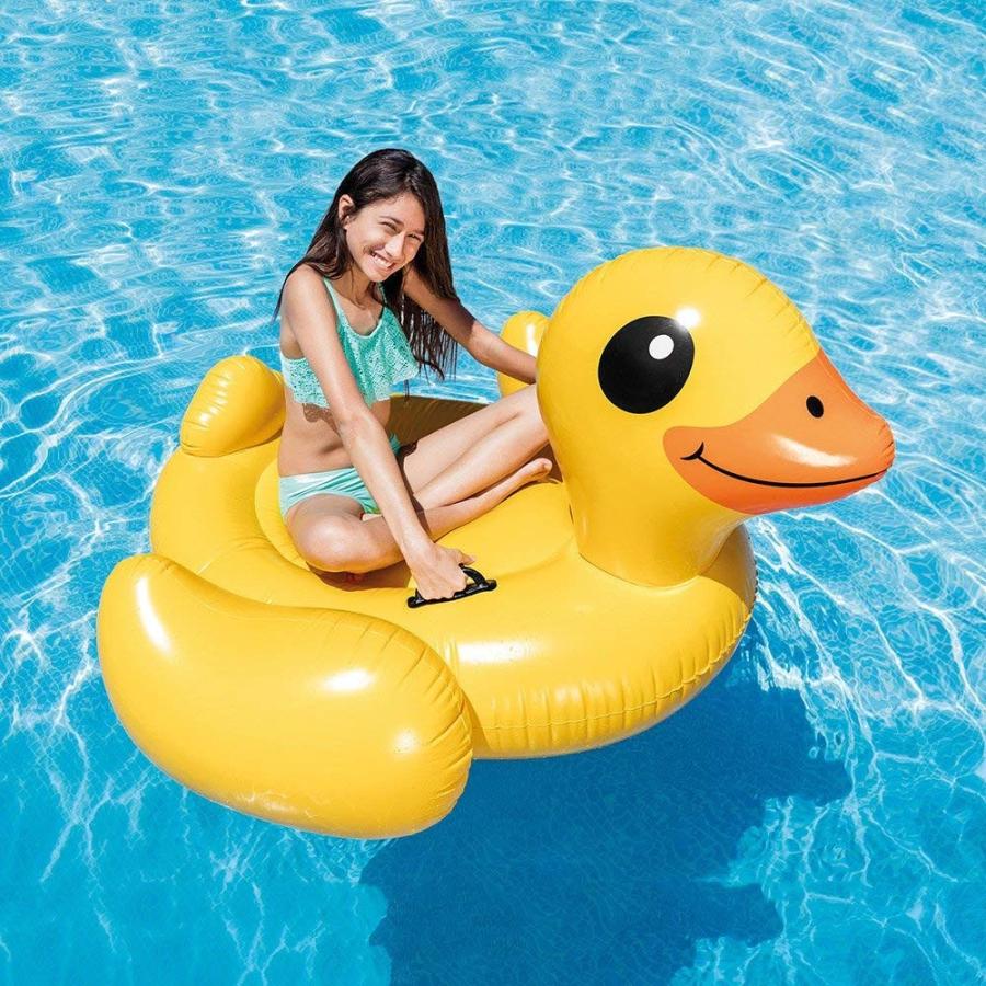 フロート プール 水遊び 57556EP INTEX Baby Duck Inflatable Pool Float: Animal Pool Toy for Kids ? 2の画像