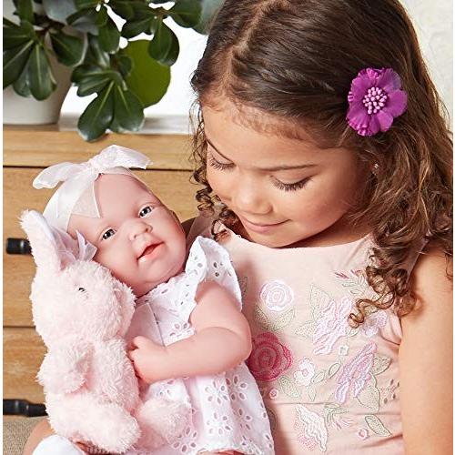 ジェーシートイズ 赤ちゃん おままごと 18059 JC Toys La Newborn All-Vinyl-Anatomically Correctの画像