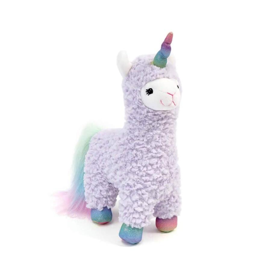 は自分にプチご褒美を ラマコーン シュガープラム ぬいぐるみ Gund ガンド 約28センチ パステルパープル ユニコーン ぬいぐるみ Demolition Training