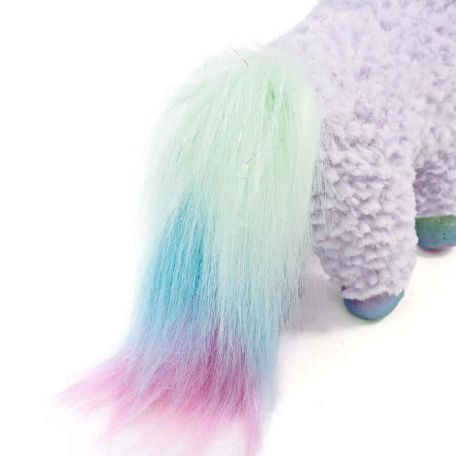 は自分にプチご褒美を ラマコーン シュガープラム ぬいぐるみ Gund ガンド 約28センチ パステルパープル ユニコーン ぬいぐるみ Demolition Training