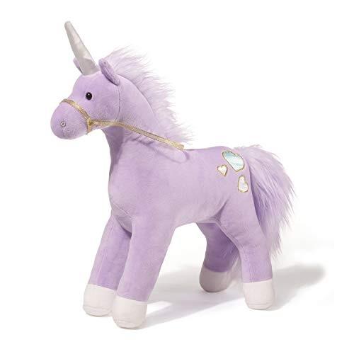 GUND ガンド ぬいぐるみ ブルーベル ユニコーン パープル 紫 人形 6049791 ホーン含む全長約40cm