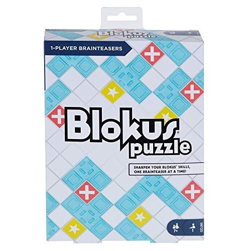 ボードゲーム 英語 アメリカ GDJ86 Mattel Games Blokus Puzzle One-Player Travel Game, Fun and Challe