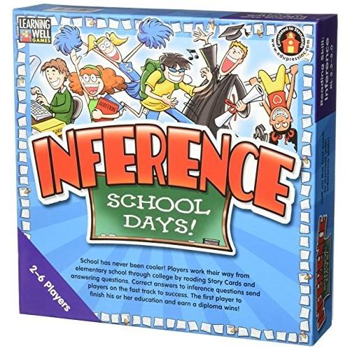 ボードゲーム 英語 アメリカ EP60801 Edupress Inference School Days Game, Blue Level (EP60801)