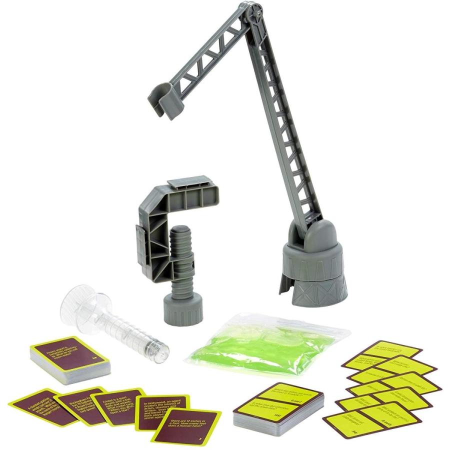 ボードゲーム 英語 アメリカ GGC18 Mattel Games Interrogation Trivia Slime Game with Crane, Bag of S_2