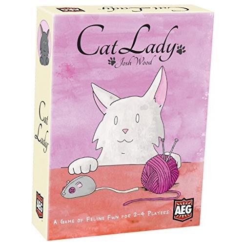 ボードゲーム 英語 アメリカ ALD05885 AEG Cat Lady Board Game | Collect Toys and Rescue Cats | Famil
