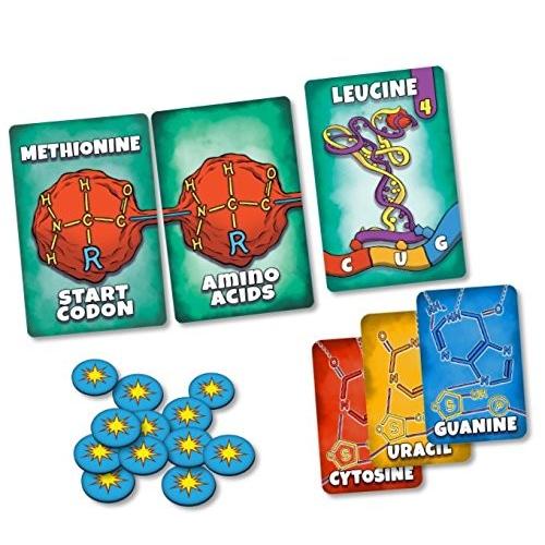 ボードゲーム 英語 アメリカ GOT1003 Genius Games Peptide: A Protein Building Game | A Strategy Cardの画像