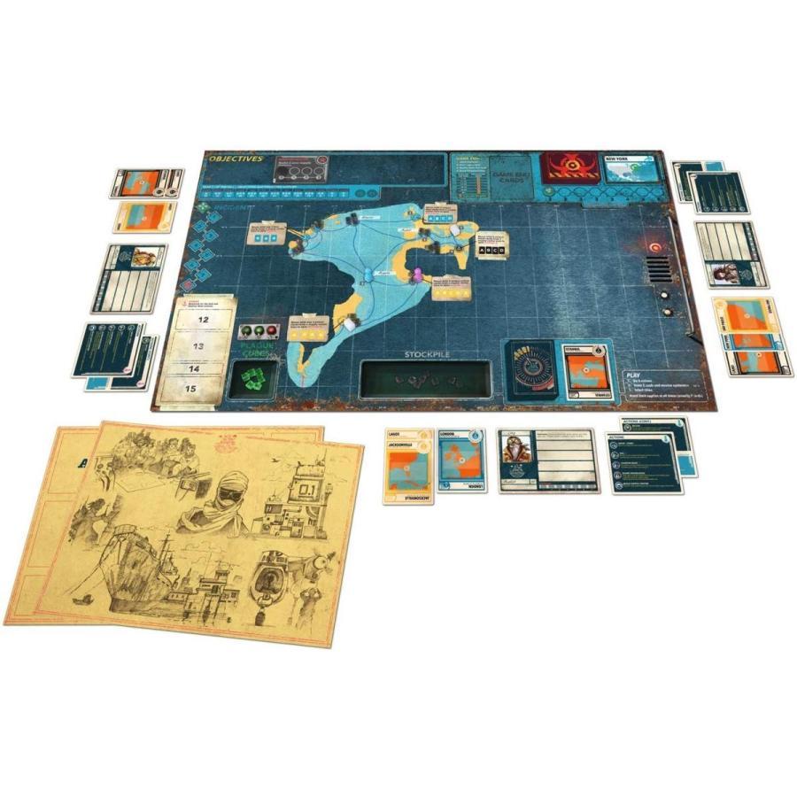 ボードゲーム 英語 アメリカ ZM7173 Pandemic: Legacy Season 2 (Yellow Edition)_1