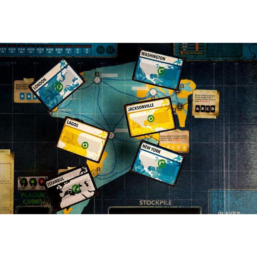 ボードゲーム 英語 アメリカ ZM7173 Pandemic: Legacy Season 2 (Yellow Edition)_4
