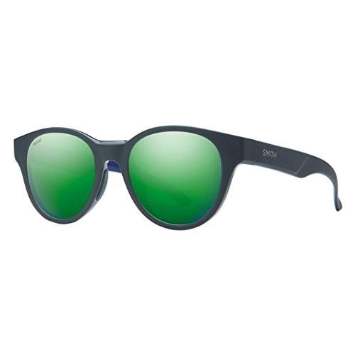 スミス スポーツ 釣り Snare Smith Snare Carbonic Sunglasses, Matte Smoke Blue / ChromaPop Green Mirror｜maniacs-shop