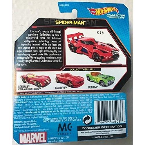 ホットウィール Hot Wheels キャラクターカー マーベル MARVEL スパイダーマン ホームカミング スパ スパイダーマン Hot Wheels ホームカミング ホットウィール キャラクターカー マーベル MARVEL Spider