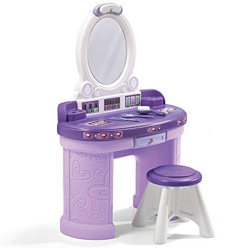 ステップ2 おままごと ごっこ遊び 892800 Step2 Pretty & Posh Vanity with Stool | Kids Pretend Play