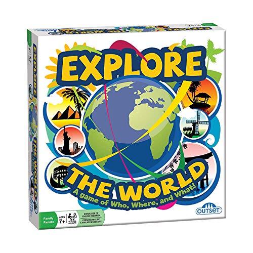 ゲーム盤力くらべ 英語 亜米利加 COBBLE HILL Outset Media - Explore the World - Test Your Knowledge and ゲーム-ゲーム、おもちゃ-ボードゲーム