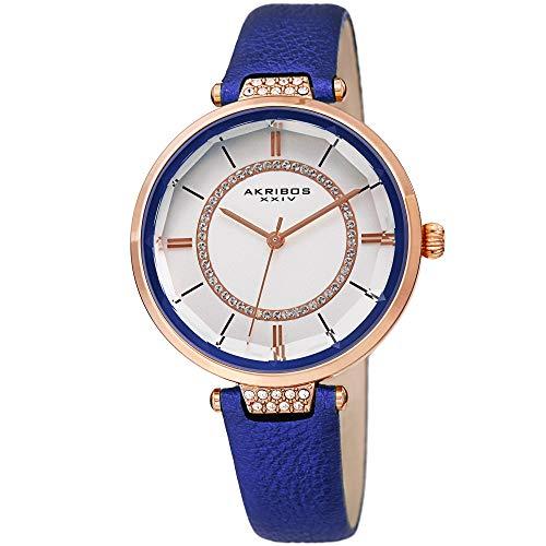 腕時計 アクリボスXXIV レディース AK1116 Akribos XXIV Womens Swarovski Watch - Swarovski Crystals