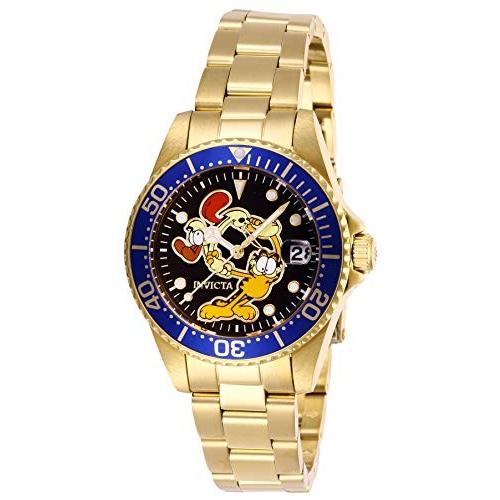 当店1年保証 インヴィクタInvicta Women's Character Collection Quartz Watch with Stainless Steel Strap, Gold, 16 (Model 17c93b7b