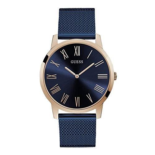 【第1位獲得！】 Gold Blue/Rose Richmond GUESS W1263G4 GUESS ゲス 腕時計 Tone/Blue Size One 腕時計