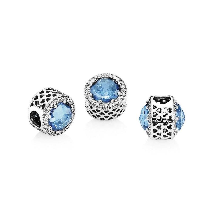 パンドラ ブレスレット チャーム 791725NBS PANDORA Silver Bead woman
