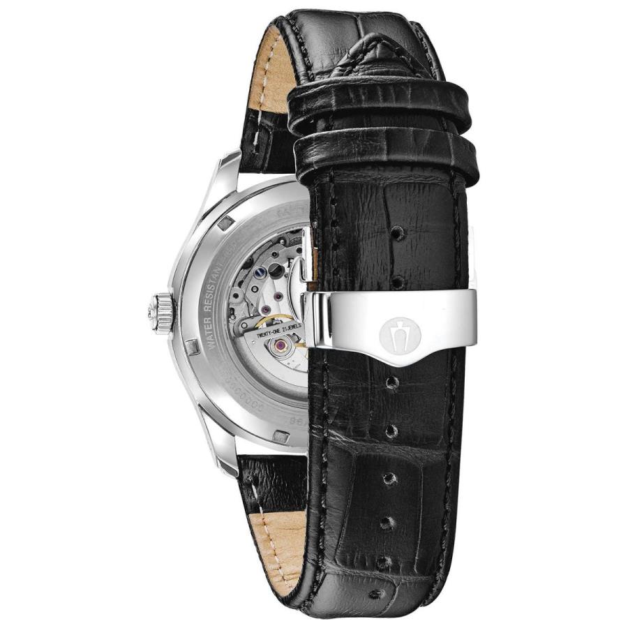 腕時計 ブローバ メンズ 96A217 Bulova Men's Classic Wilton 3-Hand 21-Jewel Automatic Watch, 60 Hour Pの画像