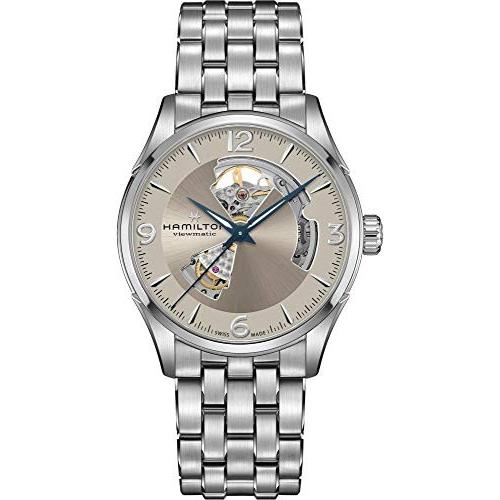 腕時計 ハミルトン メンズ H32705121 Hamilton Watch Jazzmaster Open Heart Swiss Automatic Watch 42mm｜maniacs-shop