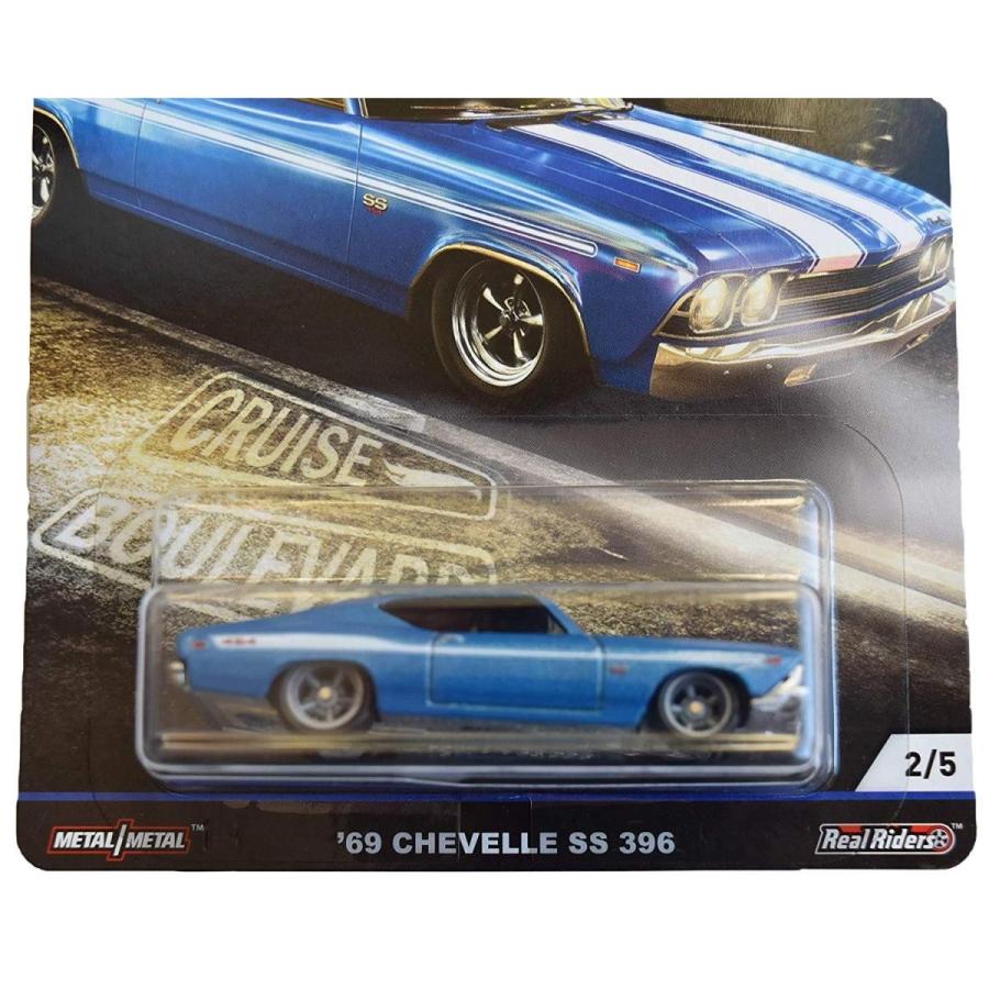 ホットウィール マテル ミニカー Hot Wheels Car Culture Cruise Boulevard '69 Chevelle SS 396 2/5，_1