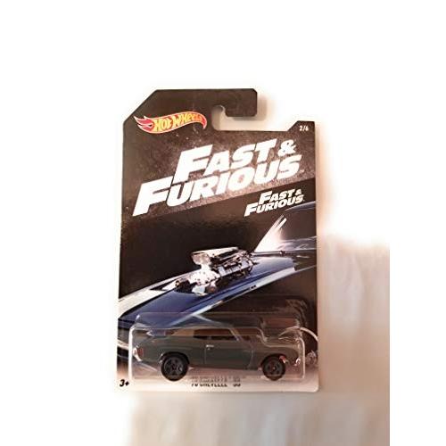 ホットウィール マテル ミニカー HOT WHEELS FAST AND FURIOUS LIMITED EDITION 4/8 GRAY '70 CHEVELLE