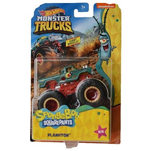 ホットウィール Hot Wheels モンスタートラック スポンジボブ スクエアパンツ プランクトン