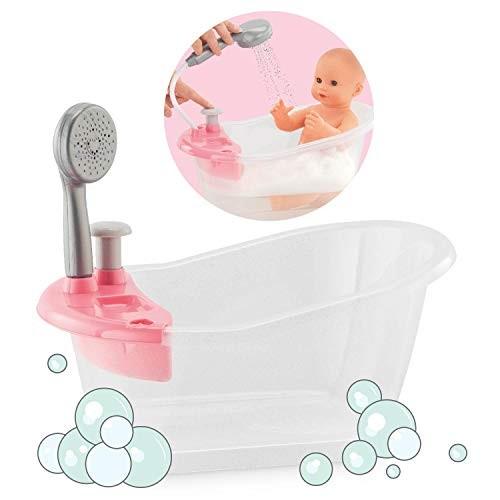 コロール 赤ちゃん 人形 140490 Corolle - Bathtub with Shower - Bath Play Set for 12