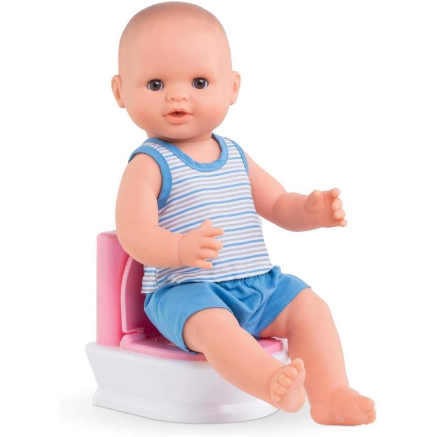 コロール 赤ちゃん 人形 140480 Corolle Realistic and Interactive Potty Training Doll for Girls with F_4