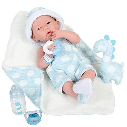 ジェーシートイズ ベビー 人形 ドール 18064 リアルな男の子の赤ちゃん ブルー ビニール製ボディ