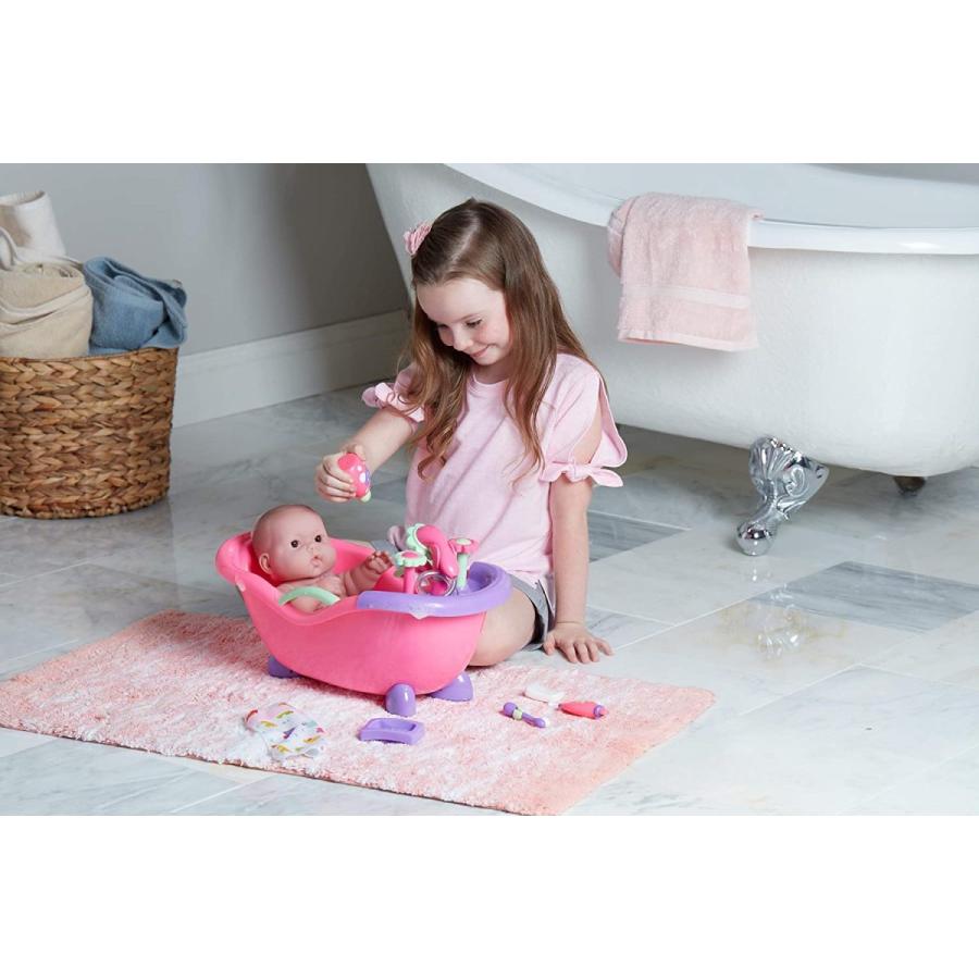 ジェーシートイズ 赤ちゃん おままごと 16305 JC Toys - 14\" Lots to Love Babies Doll and Bath |の画像